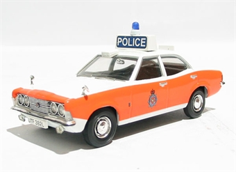 Ford Cortina MkIII in Lancashire Constabulary paintwork